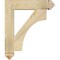 Ekena Millwork Westlake Arts & Crafts Rough Sawn Bracket, Douglas Fir, 4"W x 22"D x 26"H BKT04X22X26WTL03RDF - alternate 4